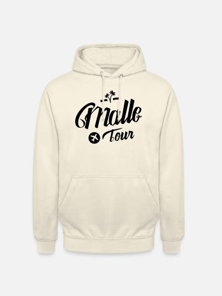 malle tour - Unisex Hoodie - Vanille-Milchshake
