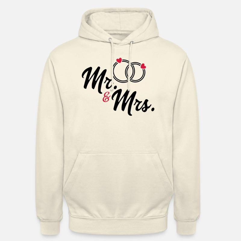 coppia - Felpa con cappuccio unisex - milkshake