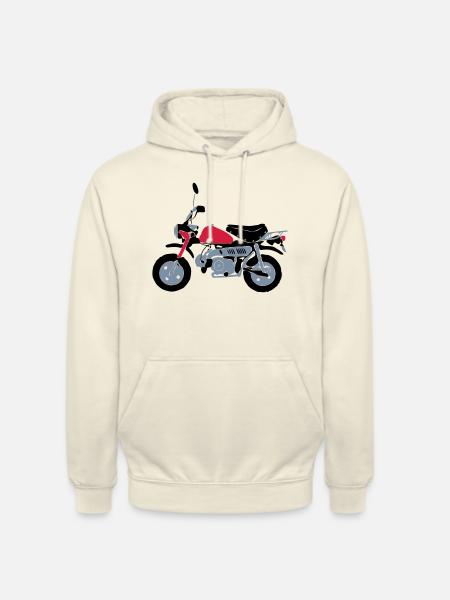 Mobylette - Sweat-shirt à capuche unisexe - vanille