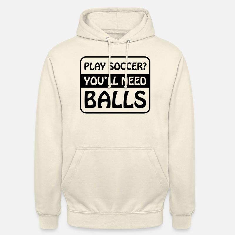 Fußball Soccer - Unisex Hoodie - Vanille-Milchshake