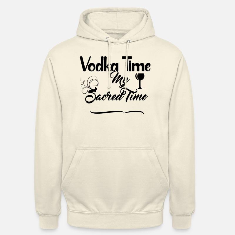 Vodka TIME Design - Boisson alcoolisée - Sweat-shirt à capuche unisexe - vanille