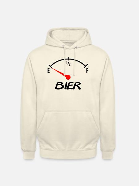 bier - Unisex Hoodie - Vanille-Milchshake
