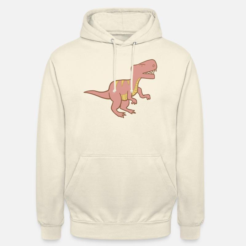 Dino #kidscontest - Sweat-shirt à capuche unisexe - vanille