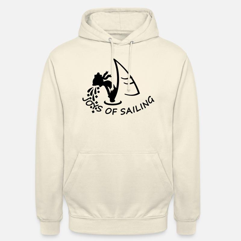 joies de la navigation (1c) - Sweat-shirt à capuche unisexe - vanille