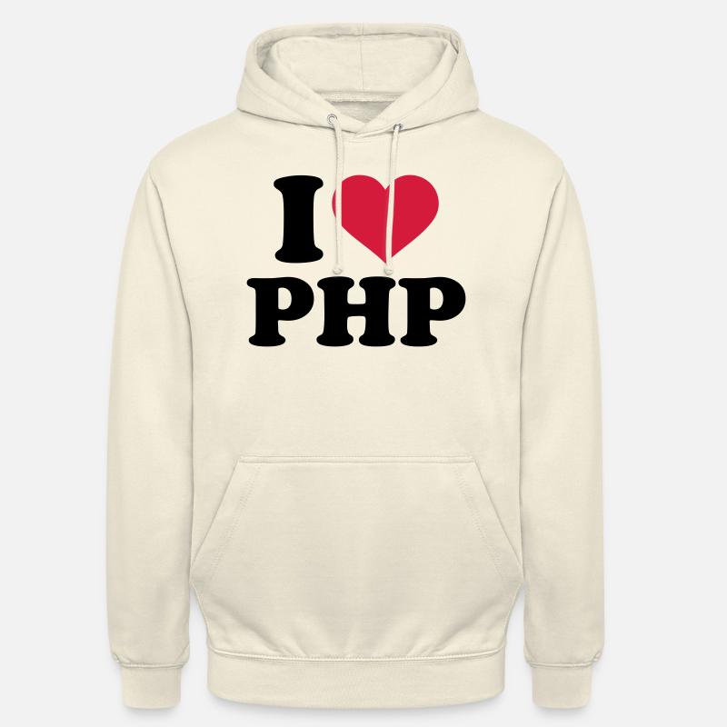 PHP - Unisex Hoodie - Vanille-Milchshake