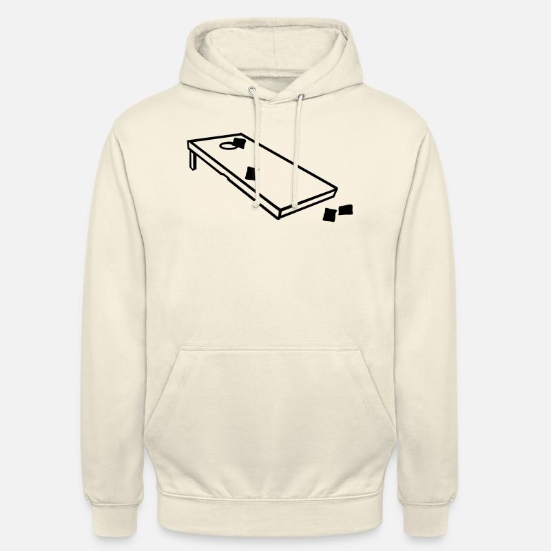 Cornhole - Sweat-shirt à capuche unisexe - vanille