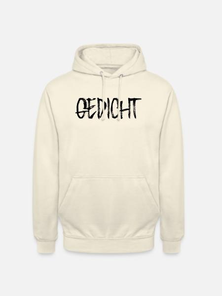 Gedicht - Unisex Hoodie - Vanille-Milchshake