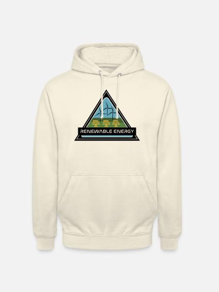 renewable energy - Unisex Hoodie - Vanille-Milchshake