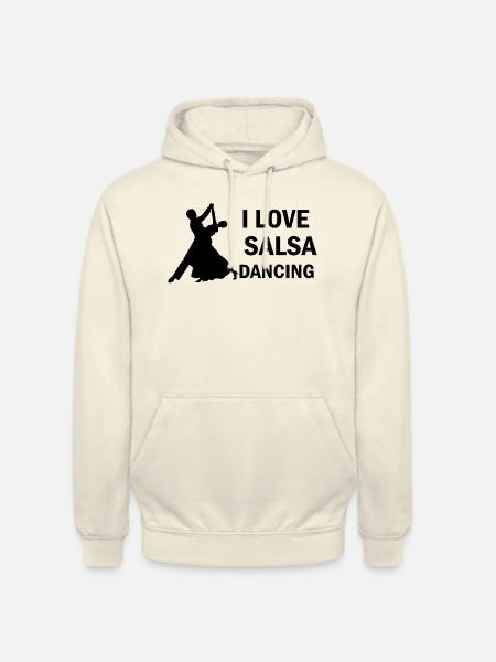 Dancing Dance Music - Unisex Hoodie - Vanille-Milchshake