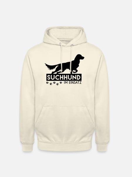 Suchhung im Einsatz - Unisex Hoodie - Vanille-Milchshake