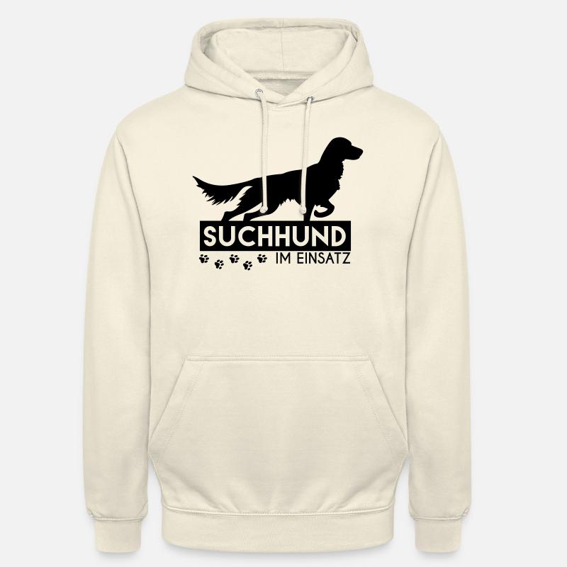 Suchhung im Einsatz - Unisex Hoodie - Vanille-Milchshake