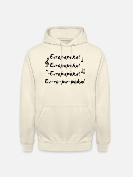 European Cup monochrome - Unisex Hoodie - vanilla