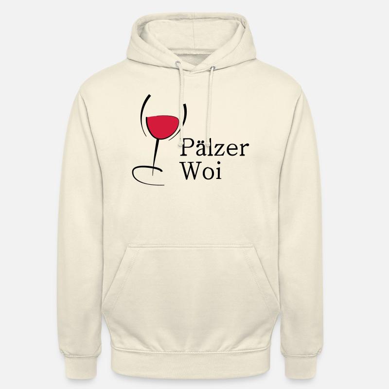 Pälzer Woi Weinglas - Unisex Hoodie - Vanille-Milchshake