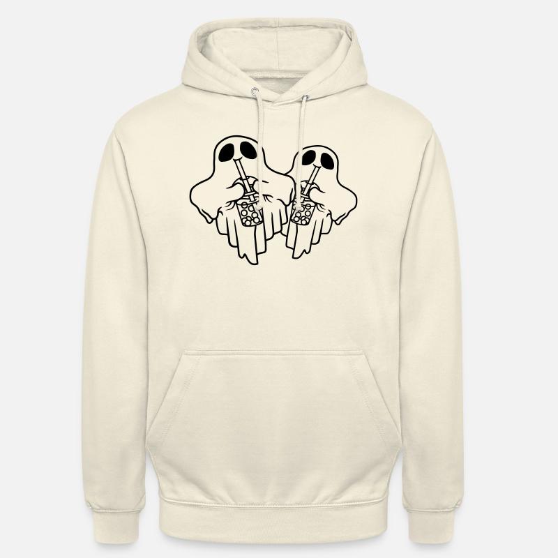 Équipe Bubble Tea Ghosts - Sweat-shirt à capuche unisexe - vanille