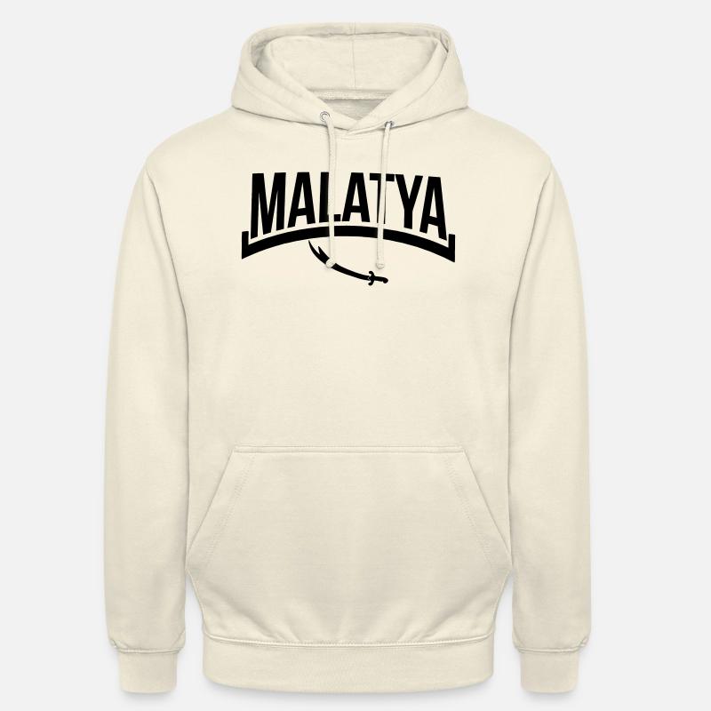 Malatya 44 alévis - Sweat-shirt à capuche unisexe - vanille