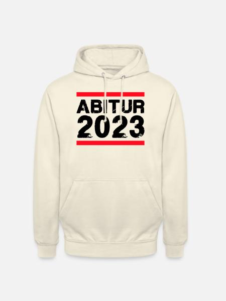 Abitur 2023 - Unisex Hoodie - Vanille-Milchshake