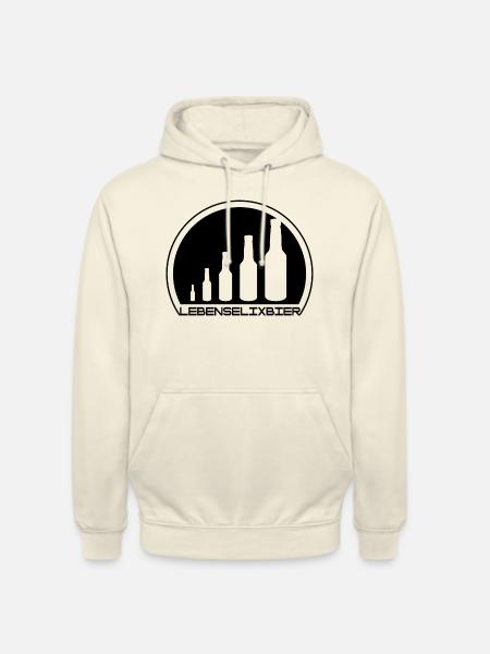 Lebenselix Bier - Unisex Hoodie - Vanille-Milchshake