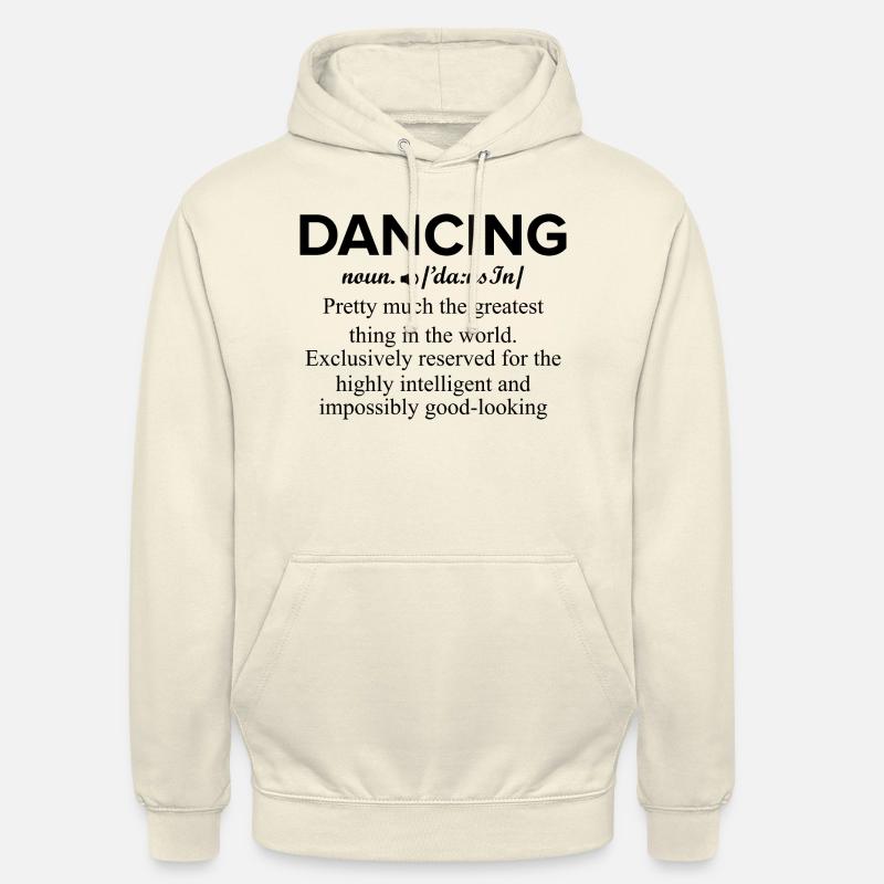 Danse Musique de danse - Sweat-shirt à capuche unisexe - vanille