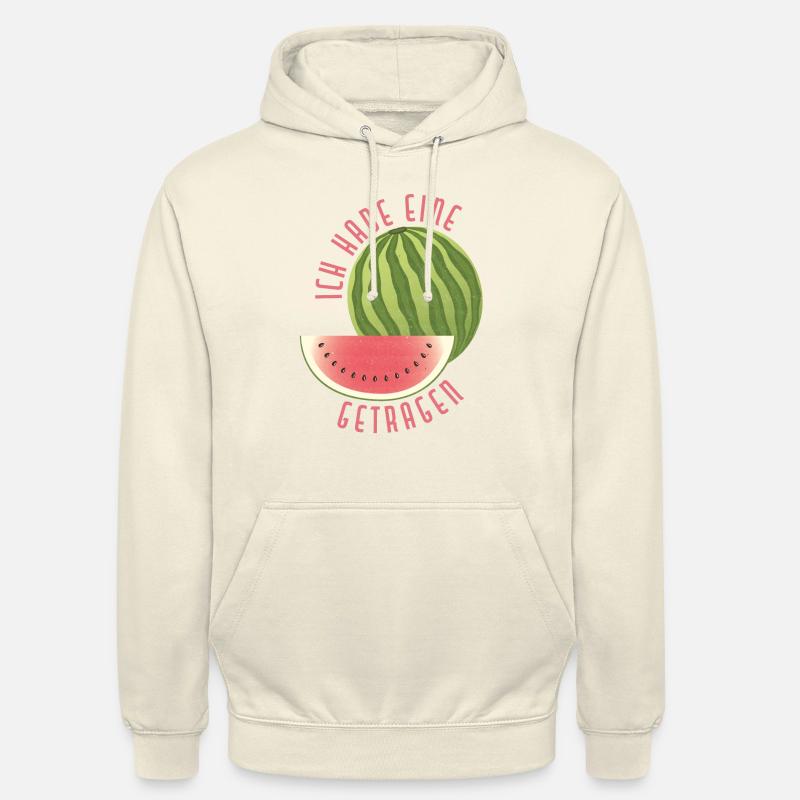 Wassermelone - Unisex Hoodie - Vanille-Milchshake