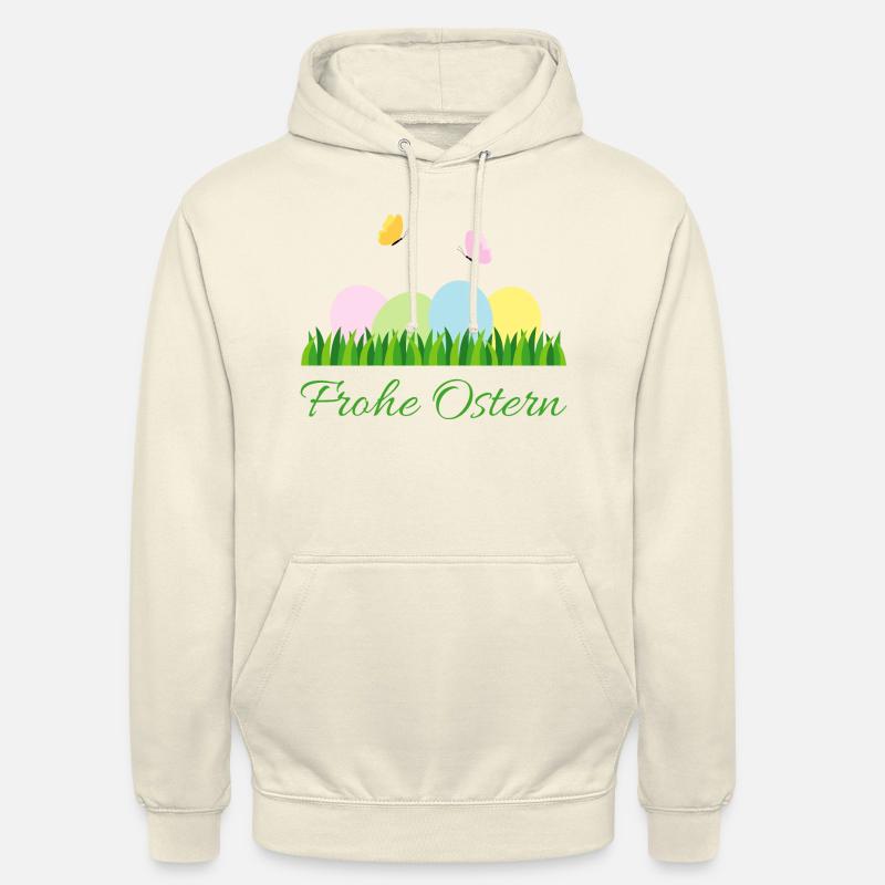 Joyeuses Pâques - Sweat-shirt à capuche unisexe - vanille