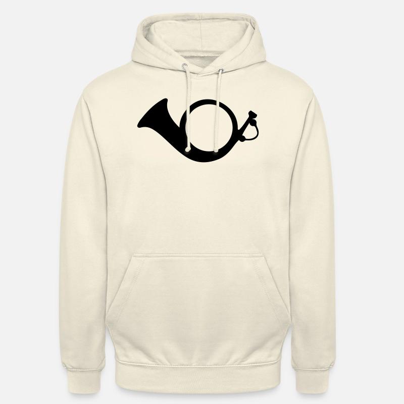 Cuivres de posthorn - Sweat-shirt à capuche unisexe - vanille