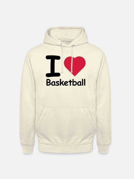 ball basket basketball - Unisex Hoodie - vanilla