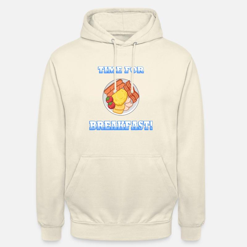 Temps pour le petit déjeuner - Sweat-shirt à capuche unisexe - vanille