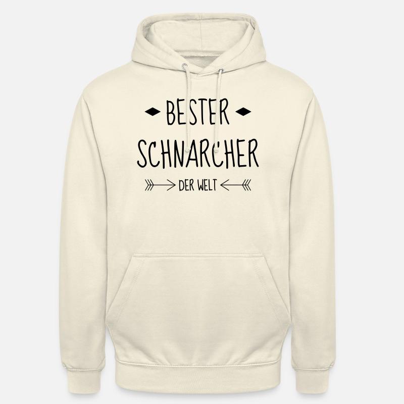 Ronfler / Ronfleur / Ronfleuse / Ronflement - Sweat-shirt à capuche unisexe - vanille