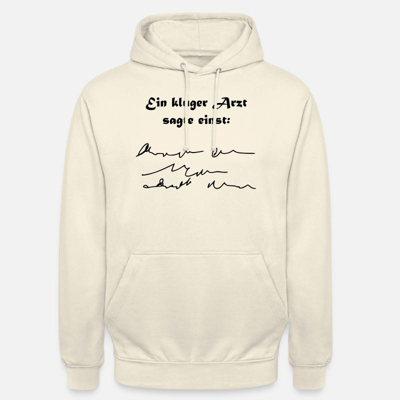 Kluger Arzt - Unisex Hoodie - Vanille-Milchshake