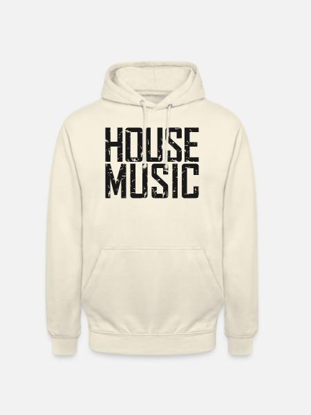 House Music Logo - Unisex Hoodie - Vanille-Milchshake