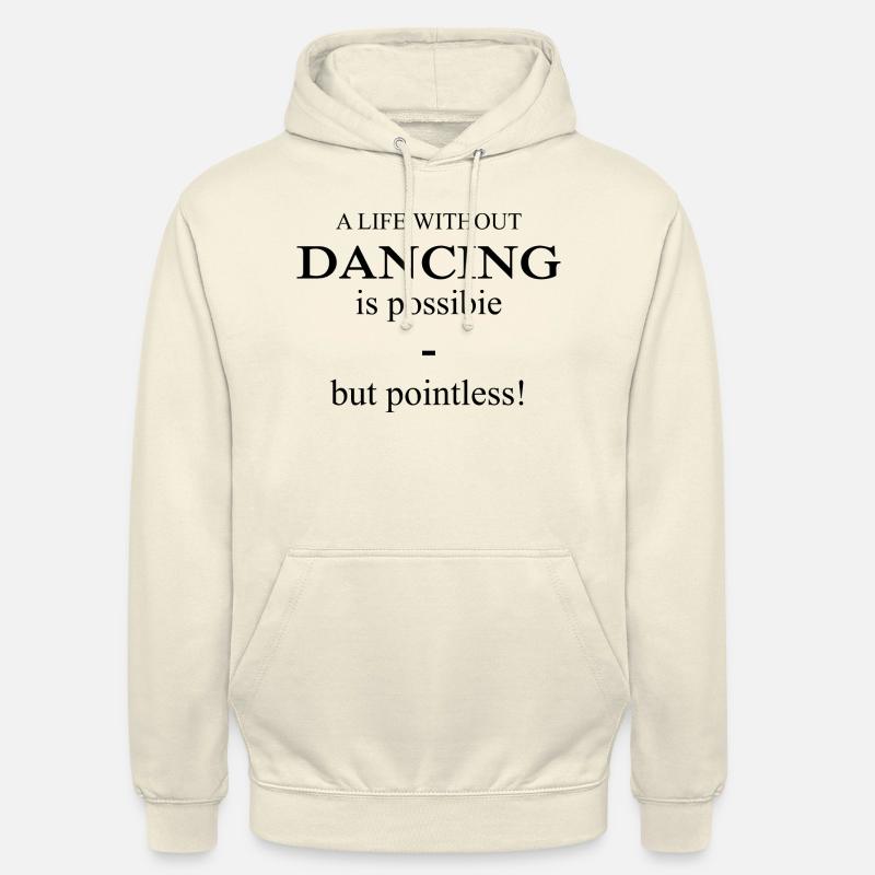 Danse Musique de danse - Sweat-shirt à capuche unisexe - vanille