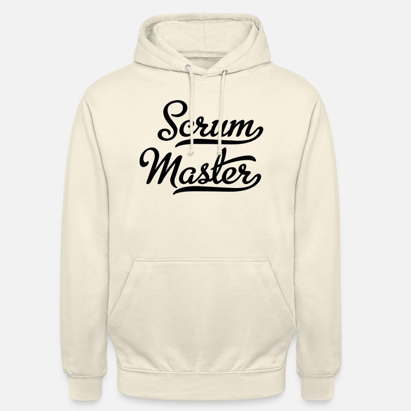 Scrum Master - Sweat-shirt à capuche unisexe - vanille