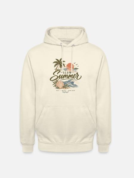Slow Summer Strandtraum - Unisex Hoodie - Vanille-Milchshake