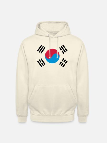 South Korea - Unisex Hoodie - vanilla