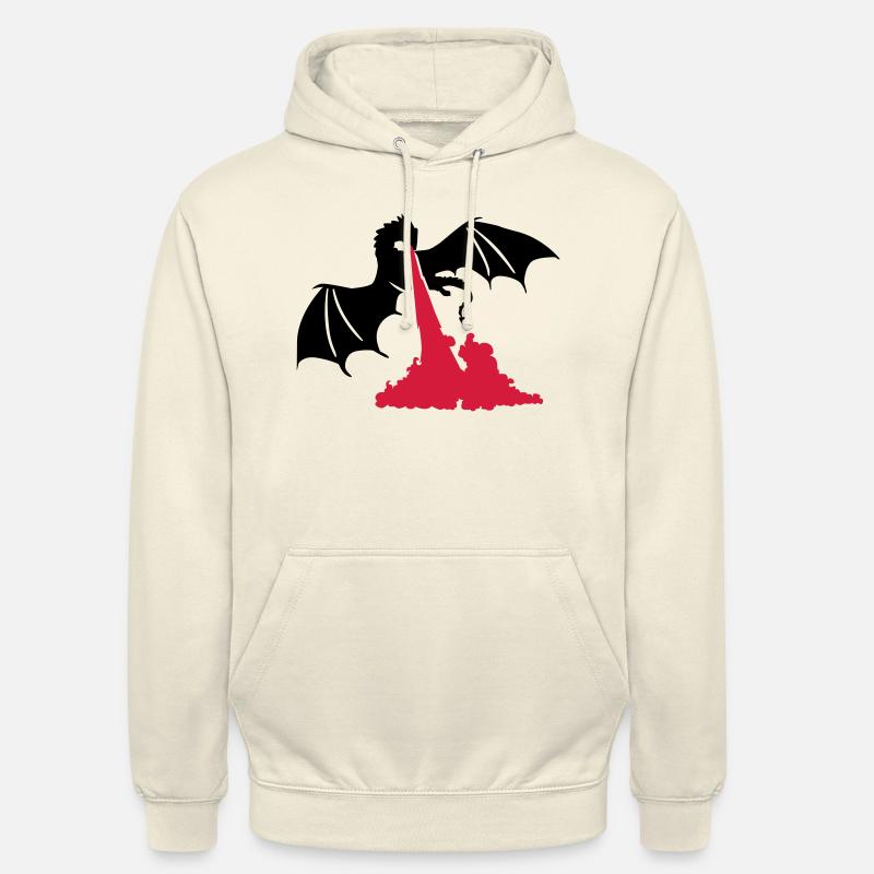 Drache - Unisex Hoodie - Vanille-Milchshake