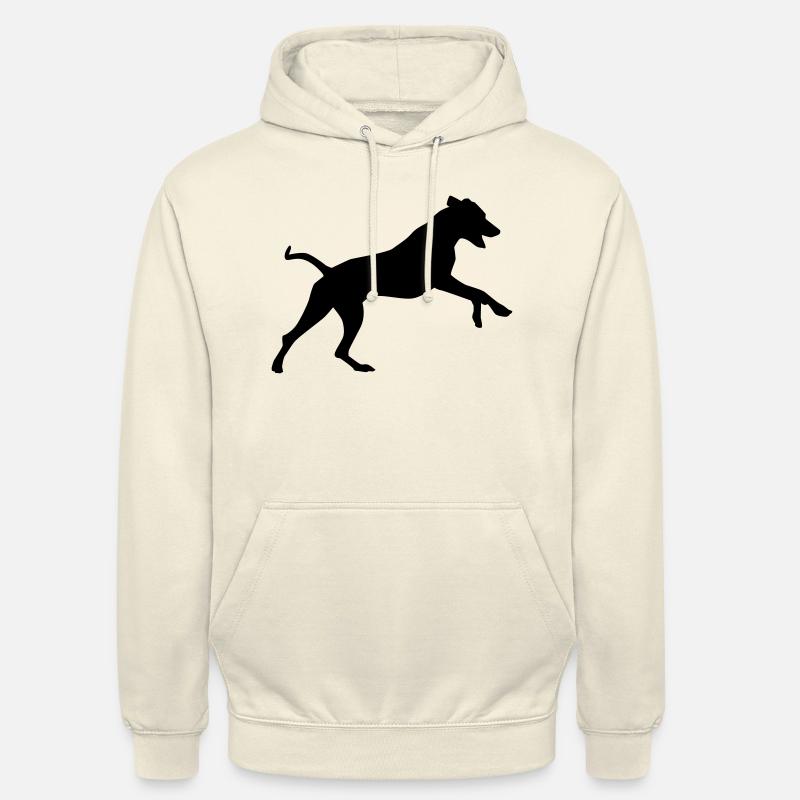 Rhodesian Ridgeback - Sweat-shirt à capuche unisexe - vanille