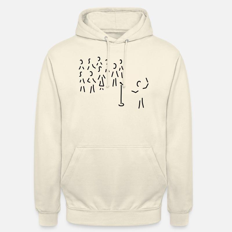 chor-gesang mit dirigent - Unisex Hoodie - Vanille-Milchshake