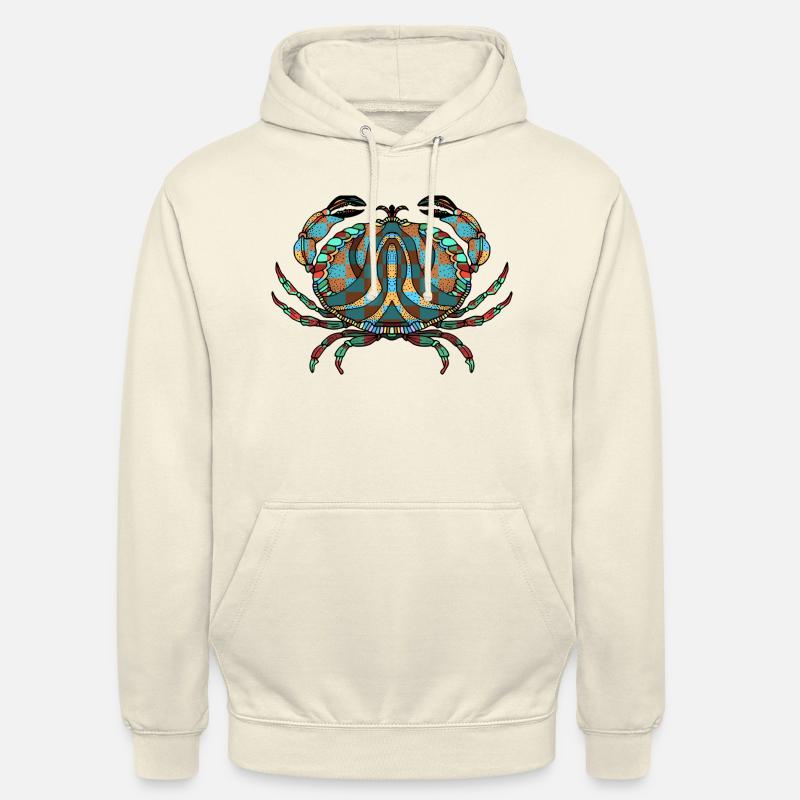Crab - Unisex Hoodie - vanilla