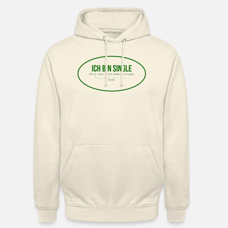 Single - Unisex Hoodie - Vanille-Milchshake