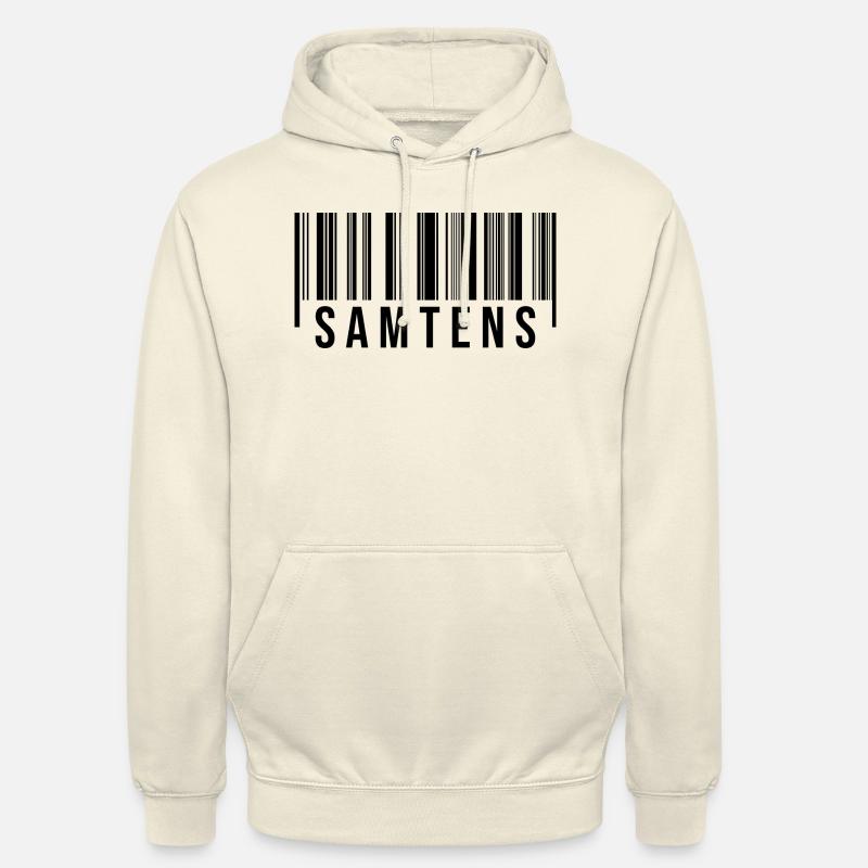 Samtens Strichcode - Unisex Hoodie - Vanille-Milchshake