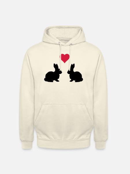 Love Hasen - Unisex Hoodie - Vanille-Milchshake