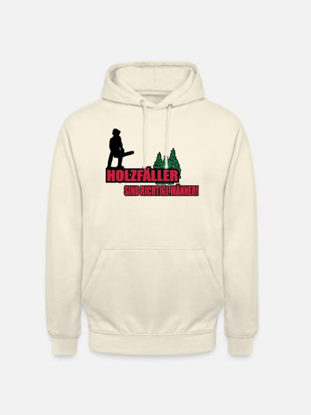 bûcheron - Sweat-shirt à capuche unisexe - vanille