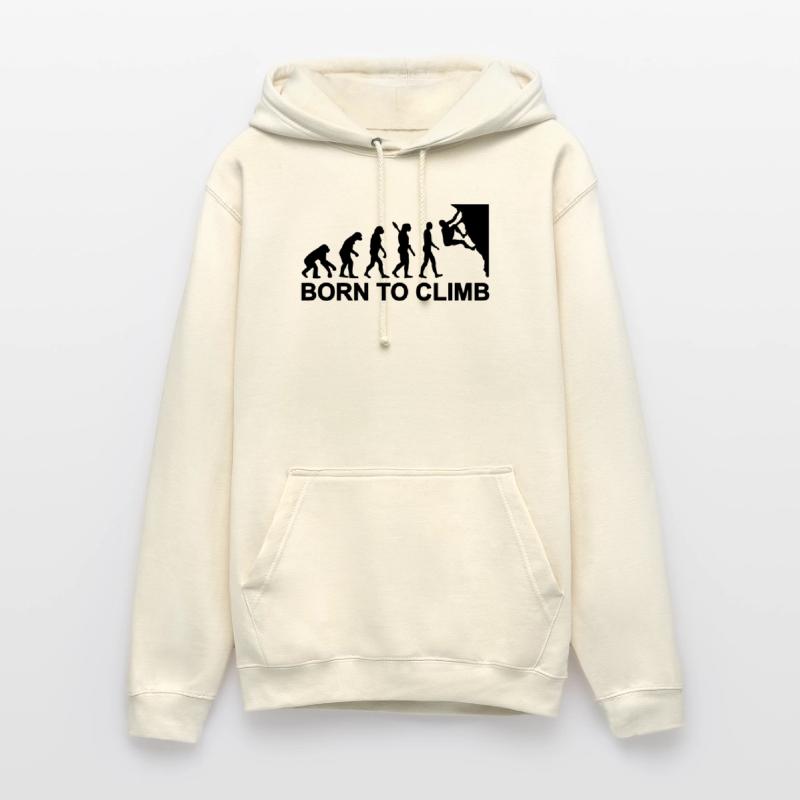 Évolution Escalade Sweat-shirt à capuche unisexe