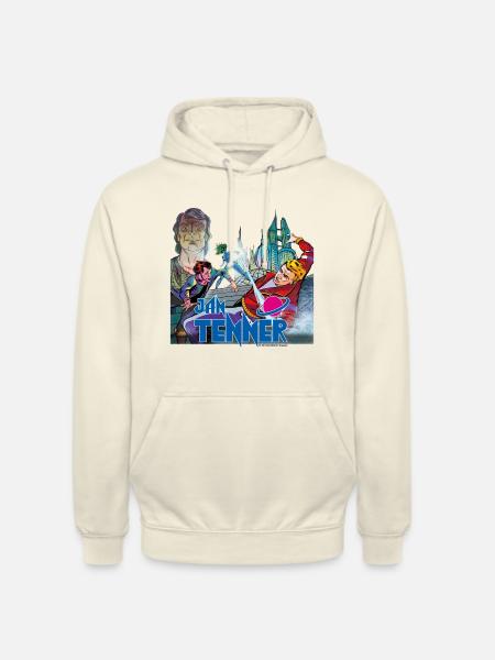 Jan Tenner Gefangene der Parallelwelt - Unisex Hoodie - Vanille-Milchshake