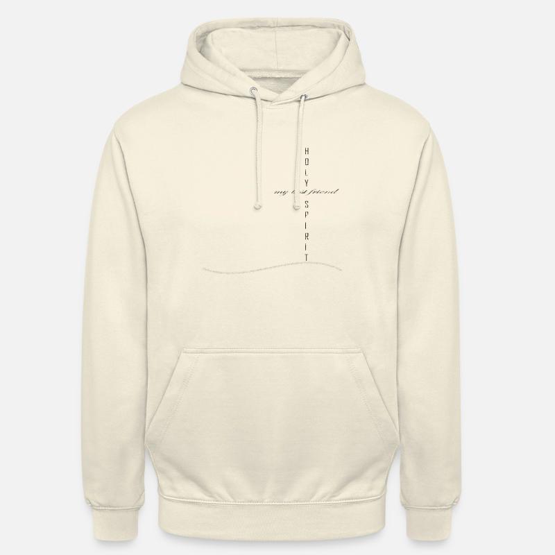 ESPRIT SAINT - Sweat-shirt à capuche unisexe - vanille