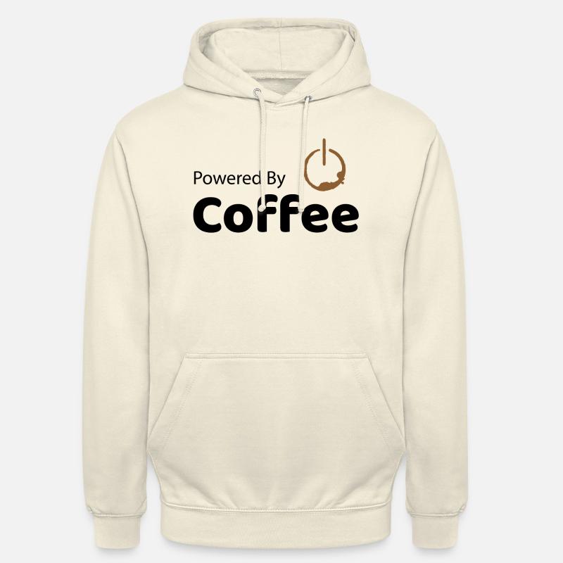 Propulsé par le café - Sweat-shirt à capuche unisexe - vanille