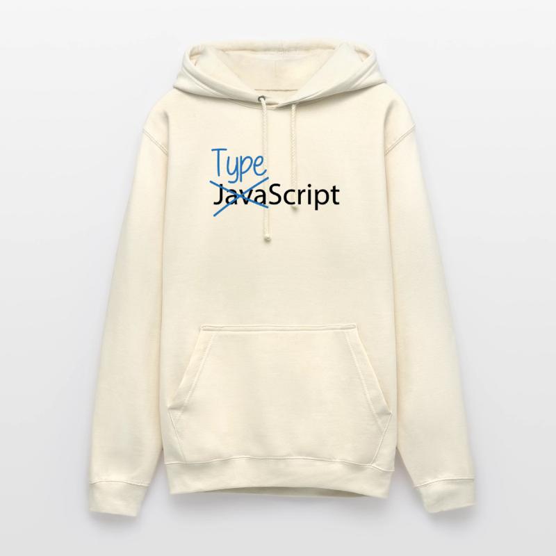 Typescript over Javascript Unisex Hoodie