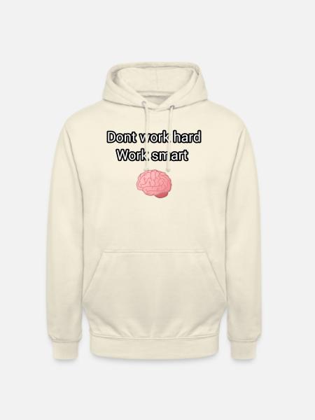 Smart Work - Unisex Hoodie - Vanille-Milchshake
