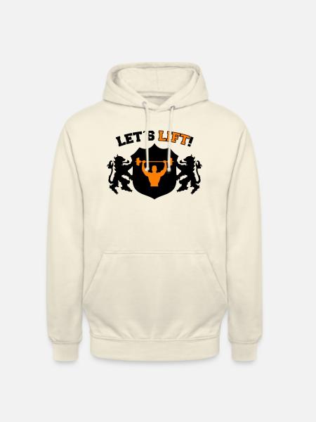 Bodybuilding Lets Lift 2 - Unisex Hoodie - vanilla