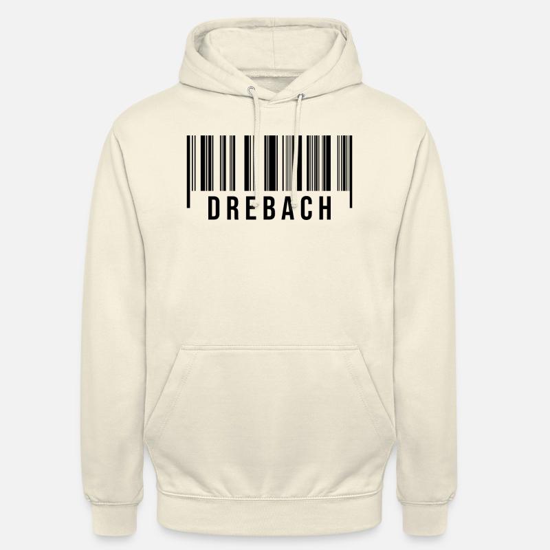 Erzgebirge Strichcode Drebach - Unisex Hoodie - Vanille-Milchshake